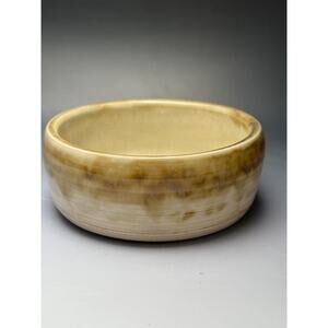 Handmade Ceramic 'Ghost Cat' Bowl Neutral Glazed Dish with Subtle Cat Silhouette